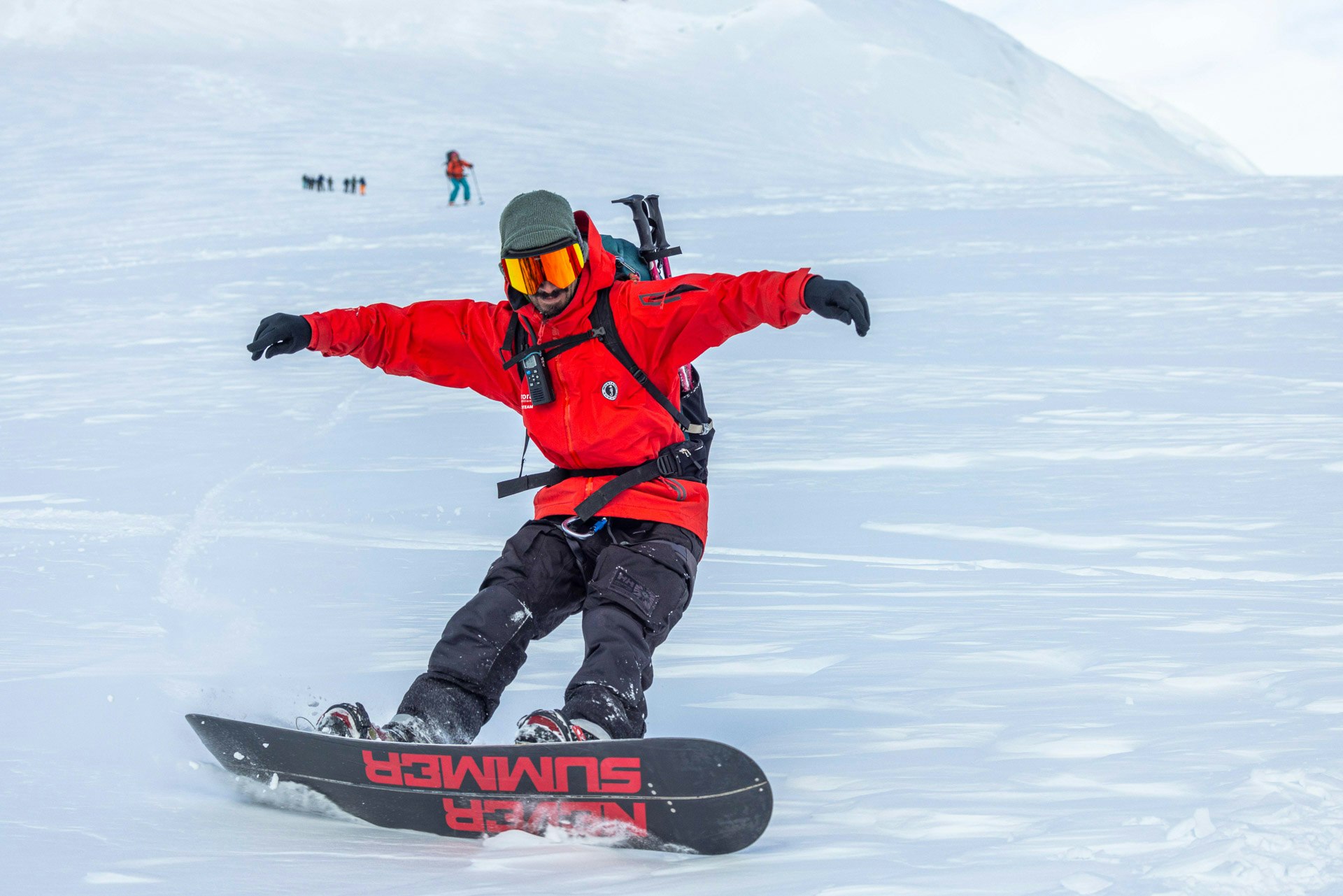 Ski-Snowboarding, Neko Harbour, Antarctica, Adrian Wlodarczyk