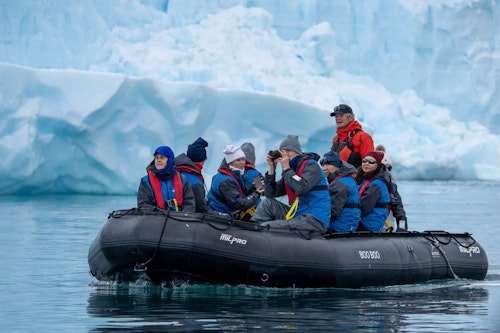 Zodiac Cruising, Antarctica, Jamie Lafferty