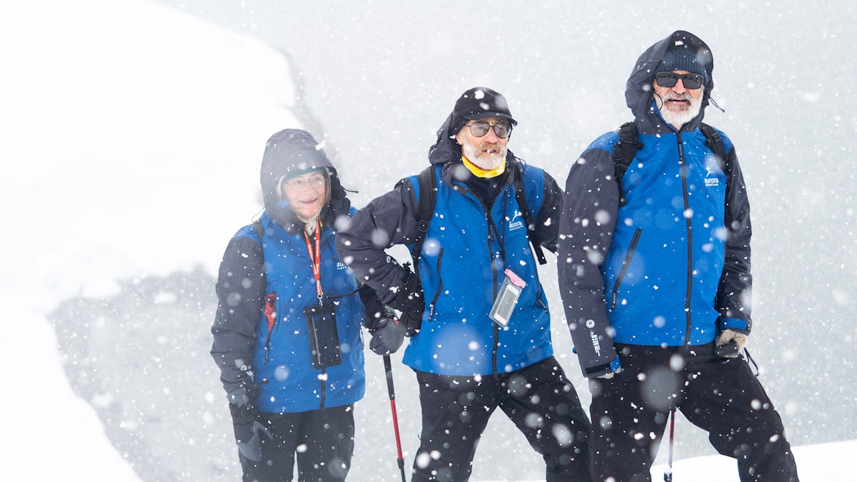 Expeditioners in the Snow, Antarctica, Lauren Bath