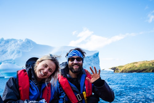 Passengers at Godthul, South Georgia, Tyson Mayr