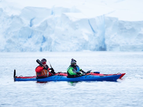 Kayaking in the Antarctic Peninsula, Tyson Mayr