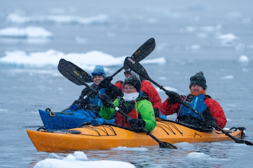 Kayaking in Antarctica, Jamie Lafferty