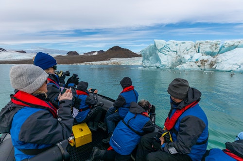 Zodiac Cruise, Lilliehookbreen, Svalbard, Adrian Wlodarczyk